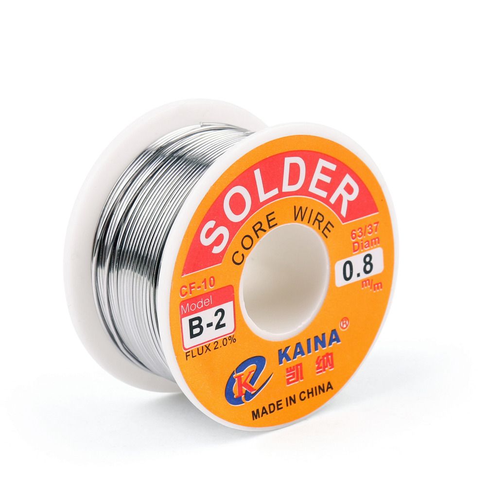 Flux Core Wire Areyourshop Welding Sale 100g Tin 2% Soldering Promotion High 63/37 Solder Quality Reel Welding 0.8mm Rosin Lead