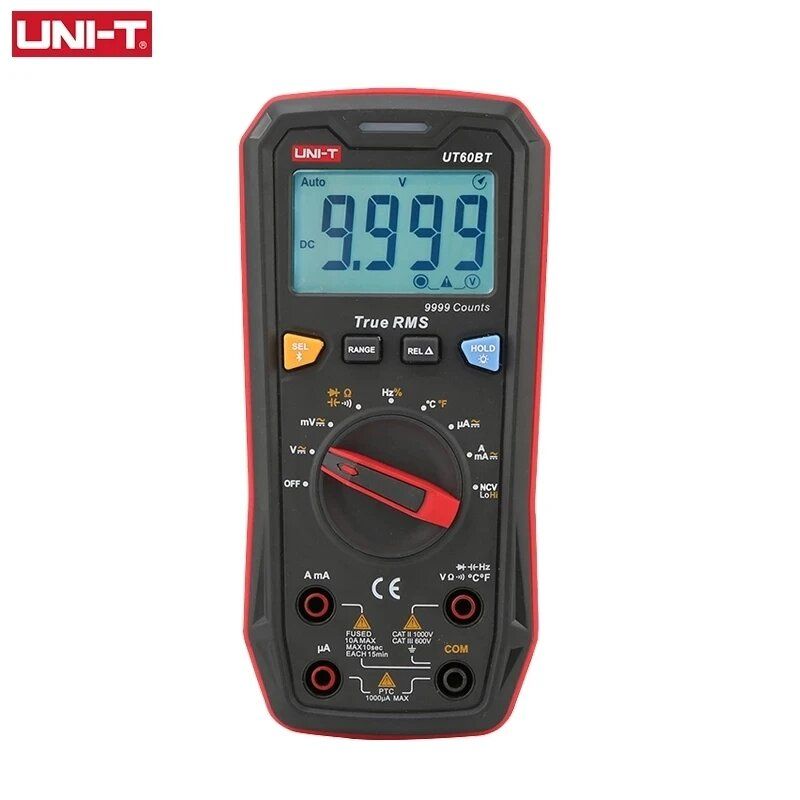 UNI-T Digital Smart Multimeter UT60S UT60BT 1000V AC DC