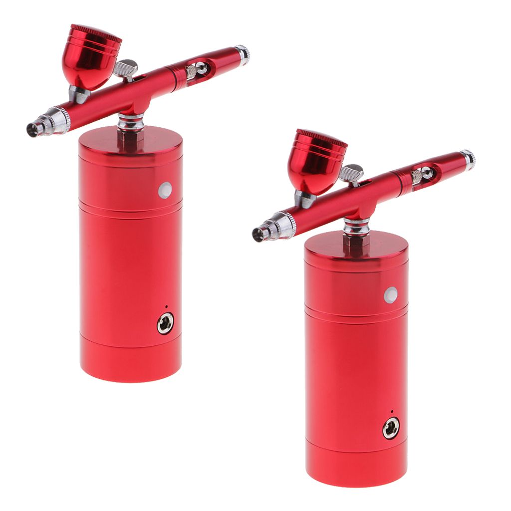 2Multipurpose 0.3mm Gravity Feed Airbrush Spray Air