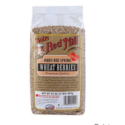 Organic Hard Red Spring Wheat Berries 32 Oz (case Of 4)