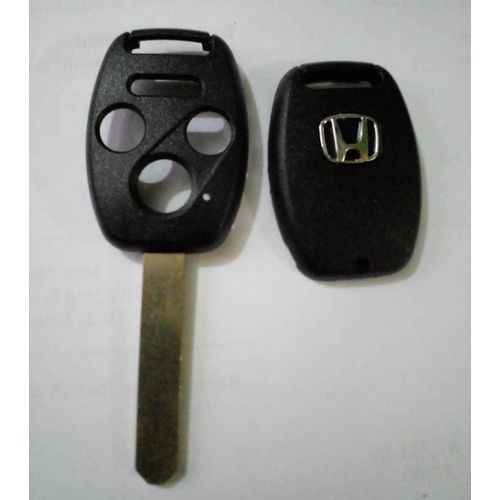 3 Button Remote Car Key Shell For Honda Fit Accord Civic Crv Pilot Insight Jazz Hrv Fob Case Cover