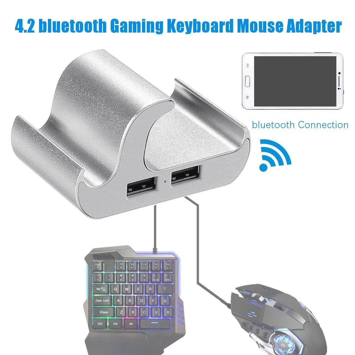 Keyboard Mouse Adapter Bluetooth Joystick Gaming Converter Kits PUBG For IOS/Android