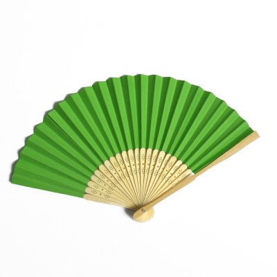 Ornament Chinese Porcelain Handicraft Fan Folding White Blue And Style