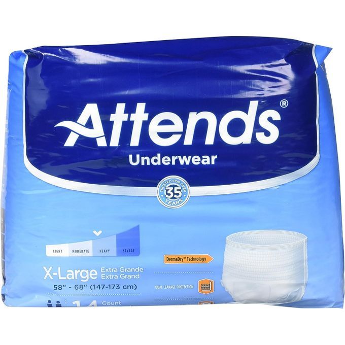 Underwear Extra Absorbency, X-Large - 14 Count