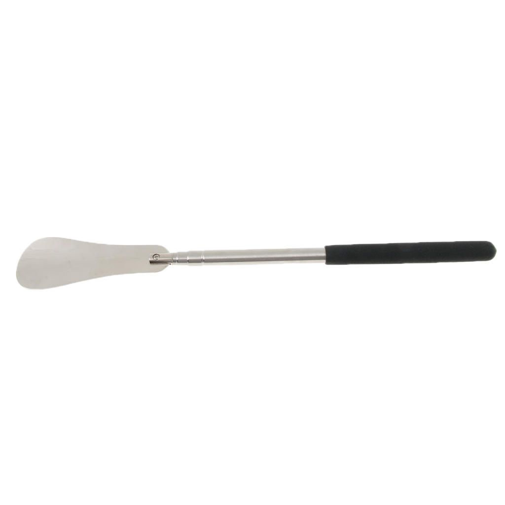 Extendable Long Handle Shoehorn Shoe   Stainless Steel