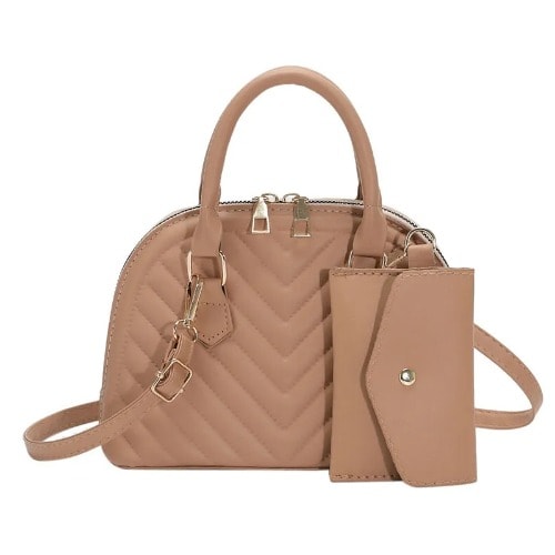 Women's Handbag - nude