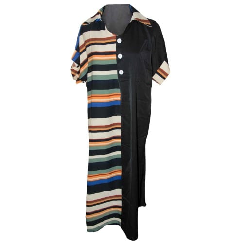 Ladies Knee &frac34; Length Dress -multi Color