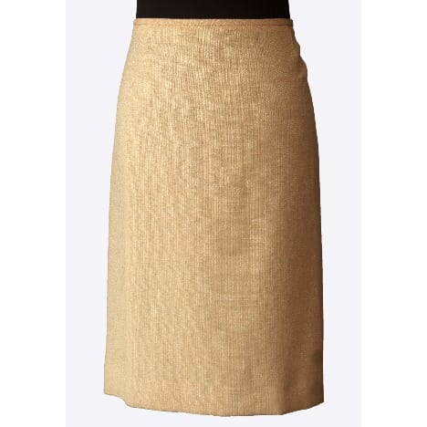 ASL Women's Woven Midi Skirt - Light Brown