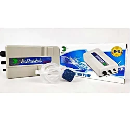 Aquarium Battery Powered Air/oxygen Pump - Rs Electrical R-212
