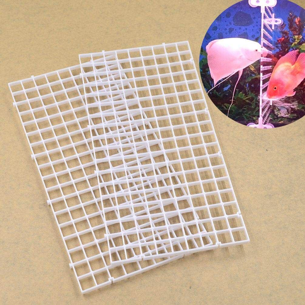 1Pcs Grid Fish Tank Tray Egg Crate Aquarium Filter Bottom Isolate