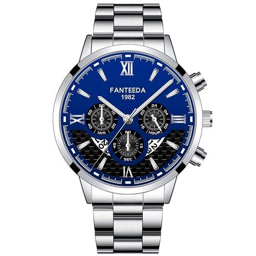 Fanteeda Men's Stainless Steel Wrist Watch 1