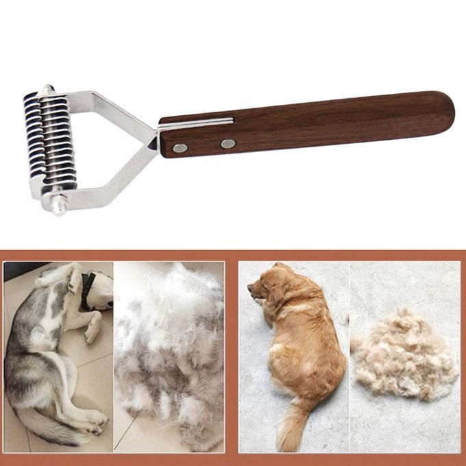 Dog Double Sided Comb Pet Hair Knot Open Comb Grooming Pet Brush Tool