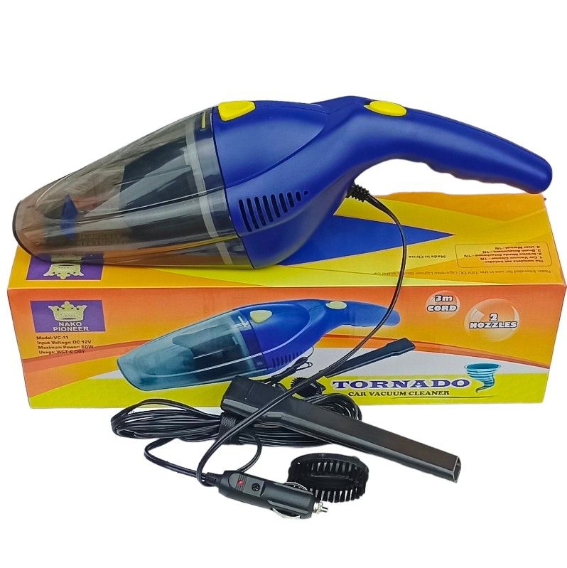 Portable Powerful Suction Wet & Dry Vacuum Cleaner For All Cars