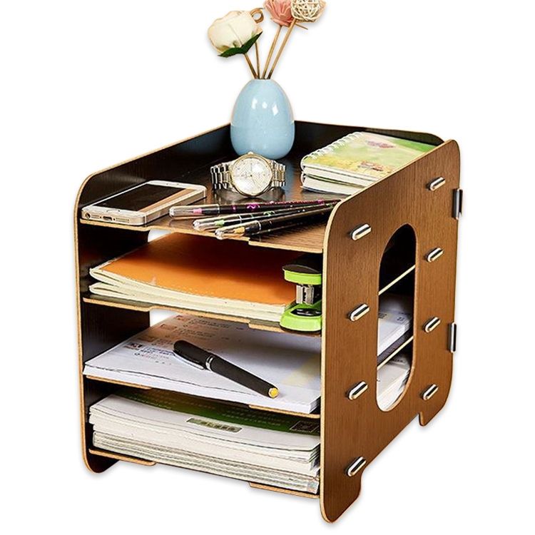 Office Desktop 4 Layers File Organizer