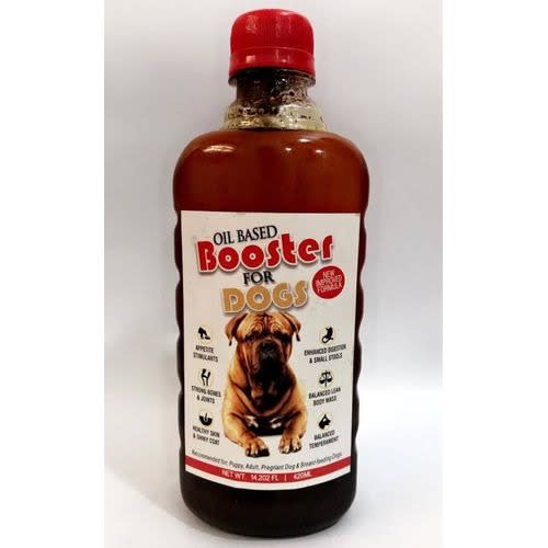 Oil Based Booster For All Dogs - Puppy, Adult, Pregnant - 420ml