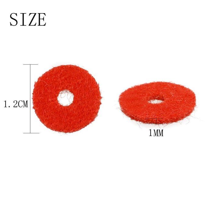 90 Pcs Piano Keyboard Felt & Punchings Set For Leveling Keys Repair