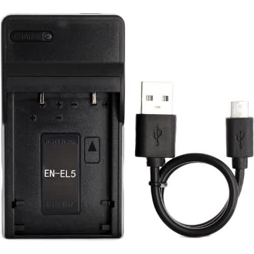 En-el5 USB Charger For Coolpix 3700/ 4200/ 5200/ 5900/ 7900/ P100/ 3/4/500/5 Camera Battery