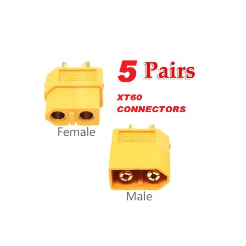 Xt60 Bullet Plugs Male And Female Connectors