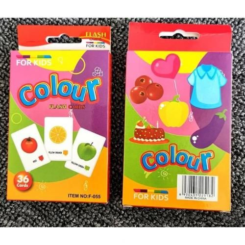 Colours Flashcards For Baby
