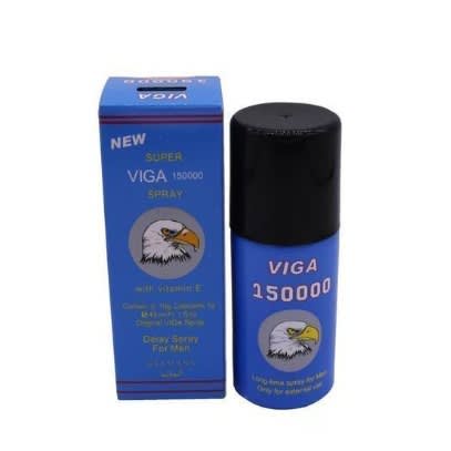 Super Viga 150000 Delay Ejaculation Spray with Vitamin E