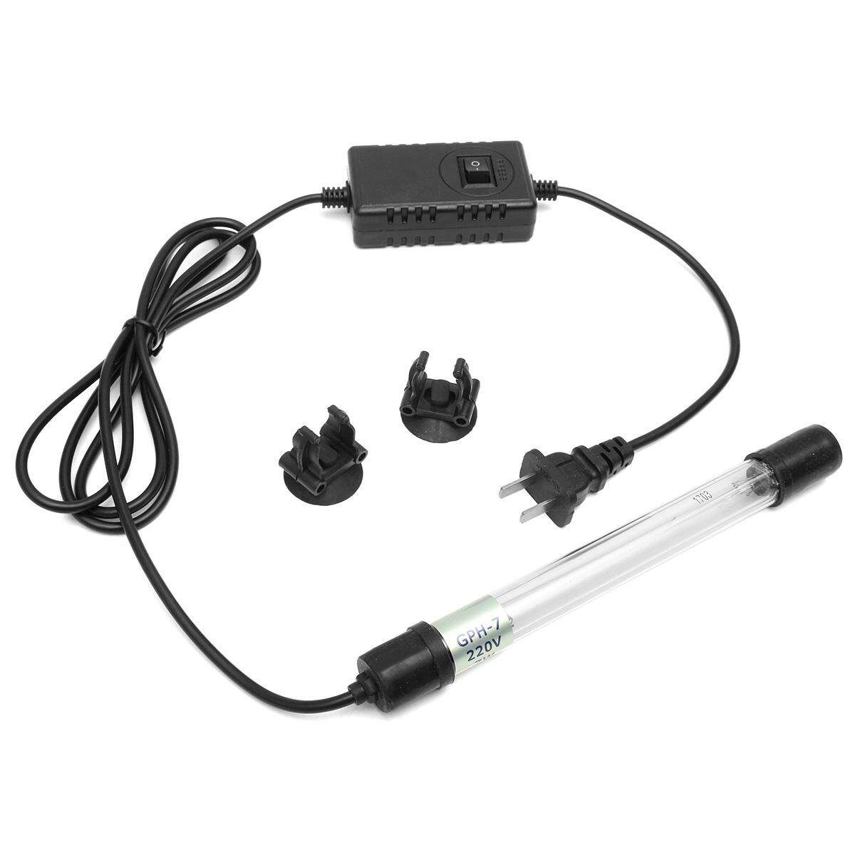 5/7/9/11W Submersible Aquarium Disinfect Fish Tank Pond UV Light Lamp # 7W 7W