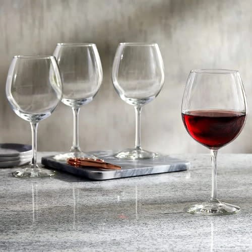 Basic Red Wine Glasses - 15.25oz - Set Of 4
