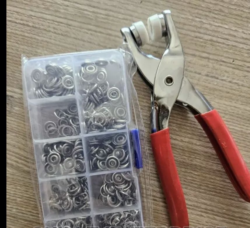 Easy Press Button Pliers With  Snap Pieces