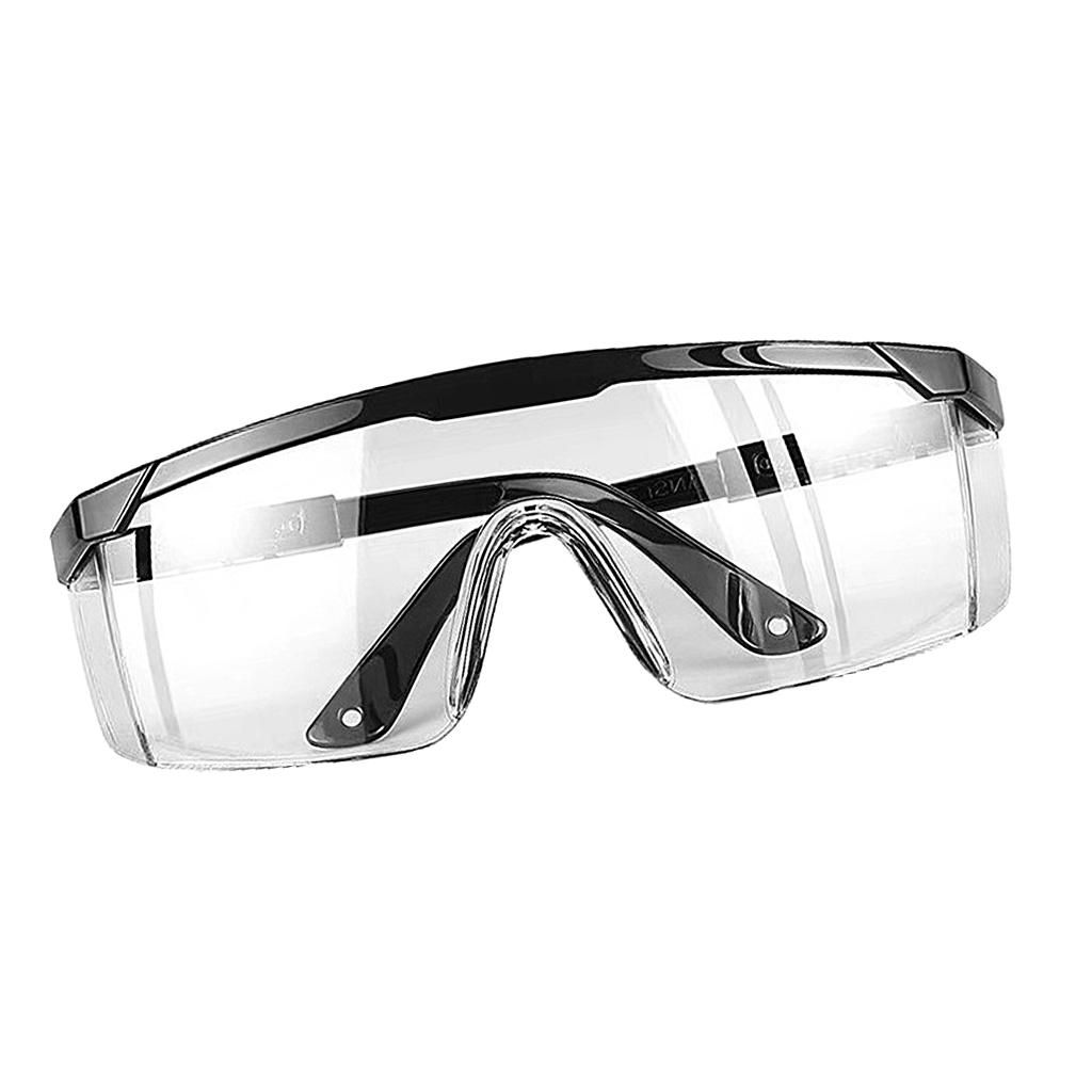 Safety Lab  Eye Protector Clear Protective Glasses UV Black