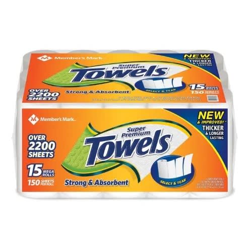 Super Premium Towels - 2200 Sheets