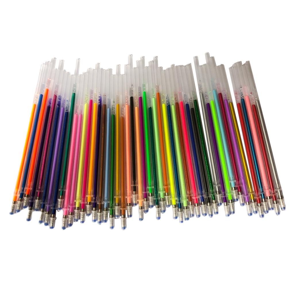 48pcs Refills Students Painting Markers Doodle Highlighter