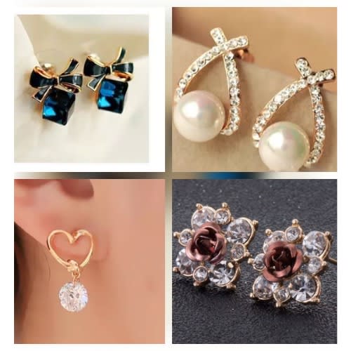 Luxury Studs - 4 In 1