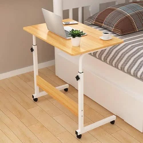 Adjustable Laptop Table With Wheels