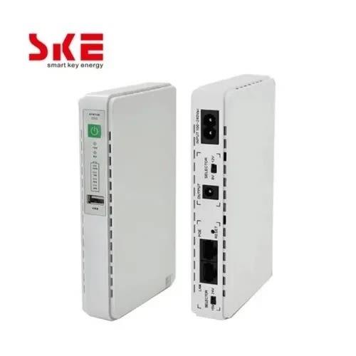Ske Poe 430p Mini Dc UPS For Router -5v -9v -12v -24v -8800mAh