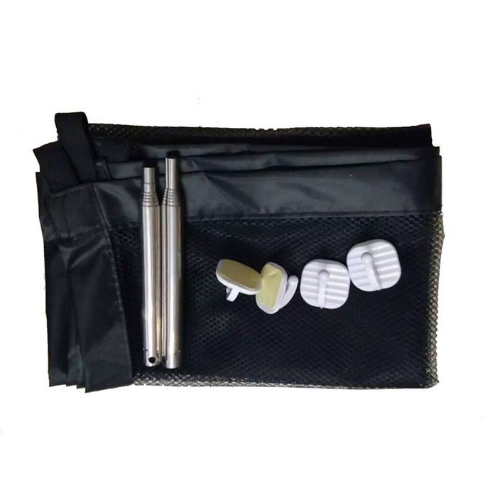 Pet Safety Fence Dog Isolation Net Portable Folding Pet Isolation Fence Black