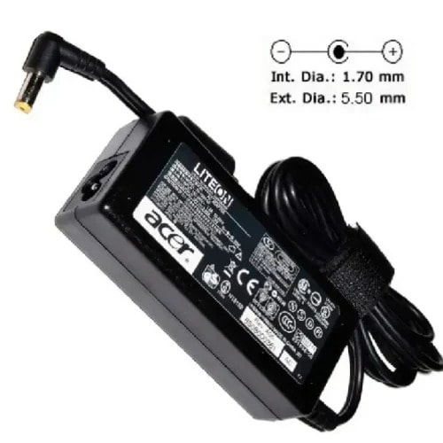 Ac Power Adapter Charger For Acer Aspire One With Power Cord - 19v 1.58 30w
