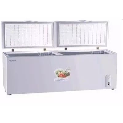 Chest Freezer Double Door With Top Glass - Pvcf-711l