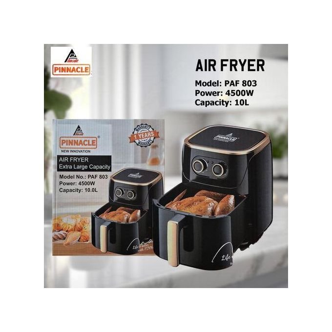 Pinnacle Extra Large Capacity Air Fryer-10.0Liters