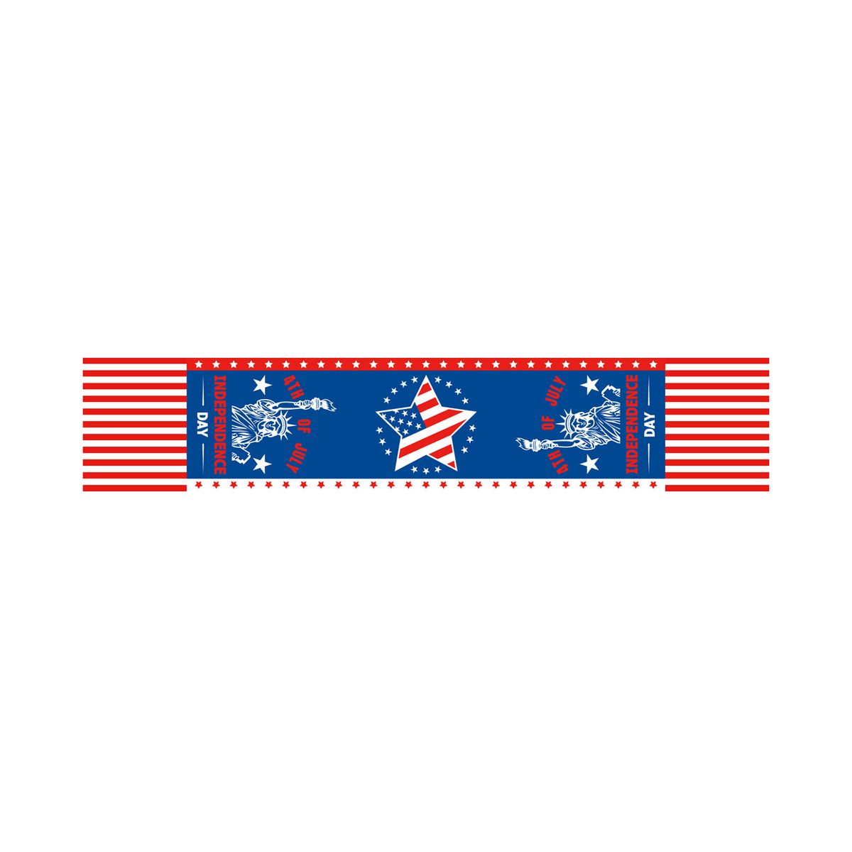 Independence Day Table Runner 4th Of July Table Runner