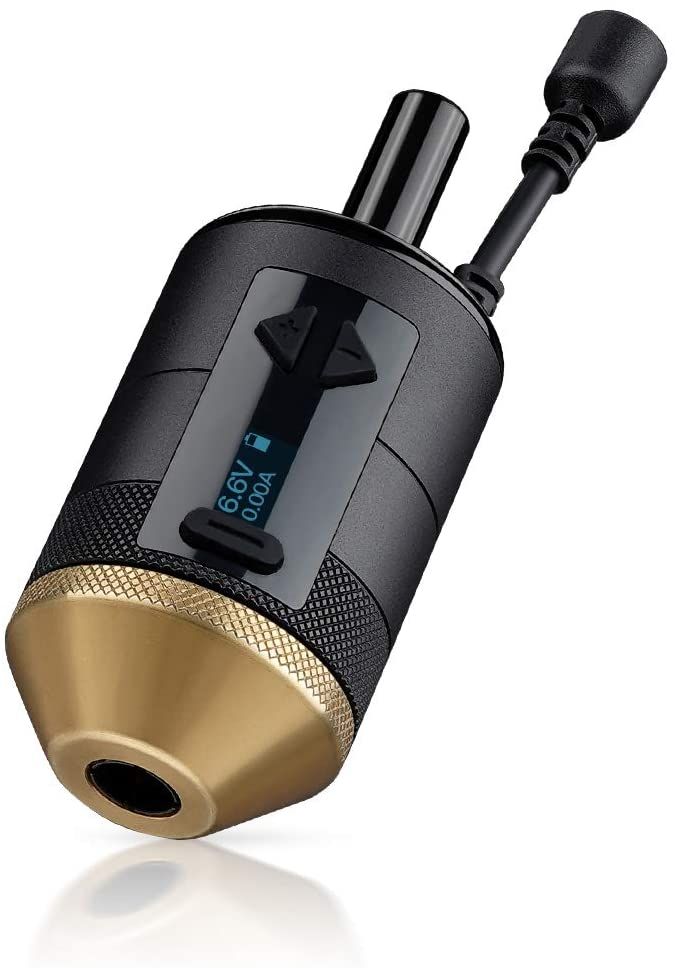 Tattoo Battery Grip Wireless Handle Controller Power Supply For Rotary Tattoo Machine