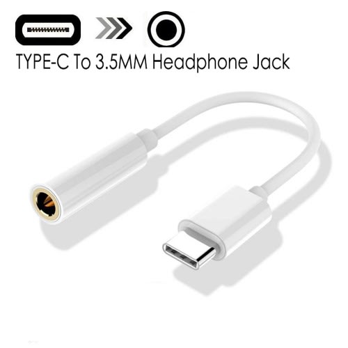 Type C To 3.5mm Jack Headphone Cable Audio Aux Cable Adapter