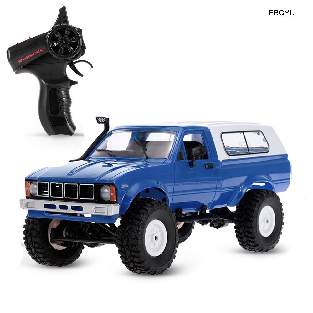 WPL C24 Truck 1:16 2.4GHz 4WD Car With Headlight Remote Control Crawler