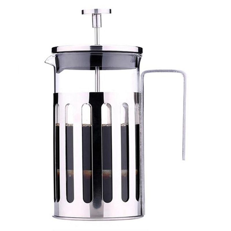 French Presses Vertical Lines Coffee Pot Maker Kettle