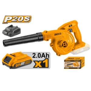 Ingco Lithium-ion Aspirator Blower With Battery And Charger - 20v