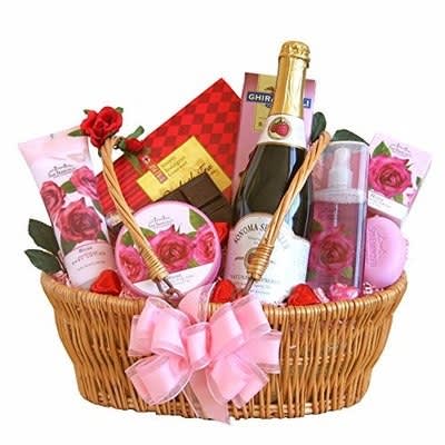 Sparkling Hamper Spa Gift Basket