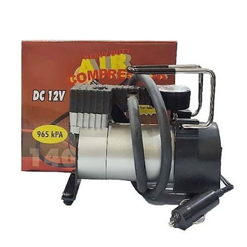 12V 140PSI/965kPA Heavy Duty Portable Air Compressor Car Tyre Inflator
