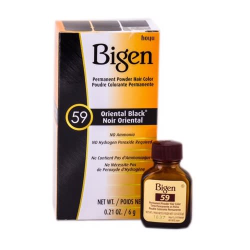 Permanent Powder Hair Color - No. 59  - Oriental Black