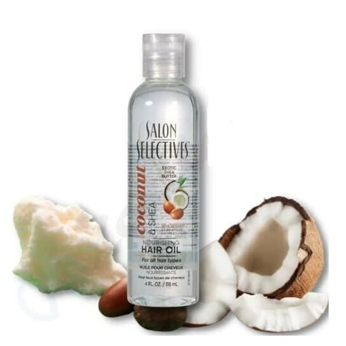 Salon Selectives Coconut & Shea Hair Oil - 4 Fl. Oz - 118ml