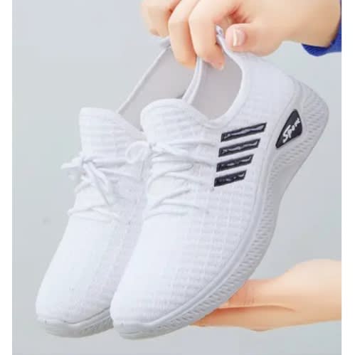Ladies Sneakers - White