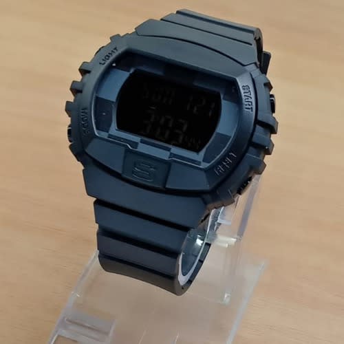Men's Rubber Strap Digital Wrist Watch