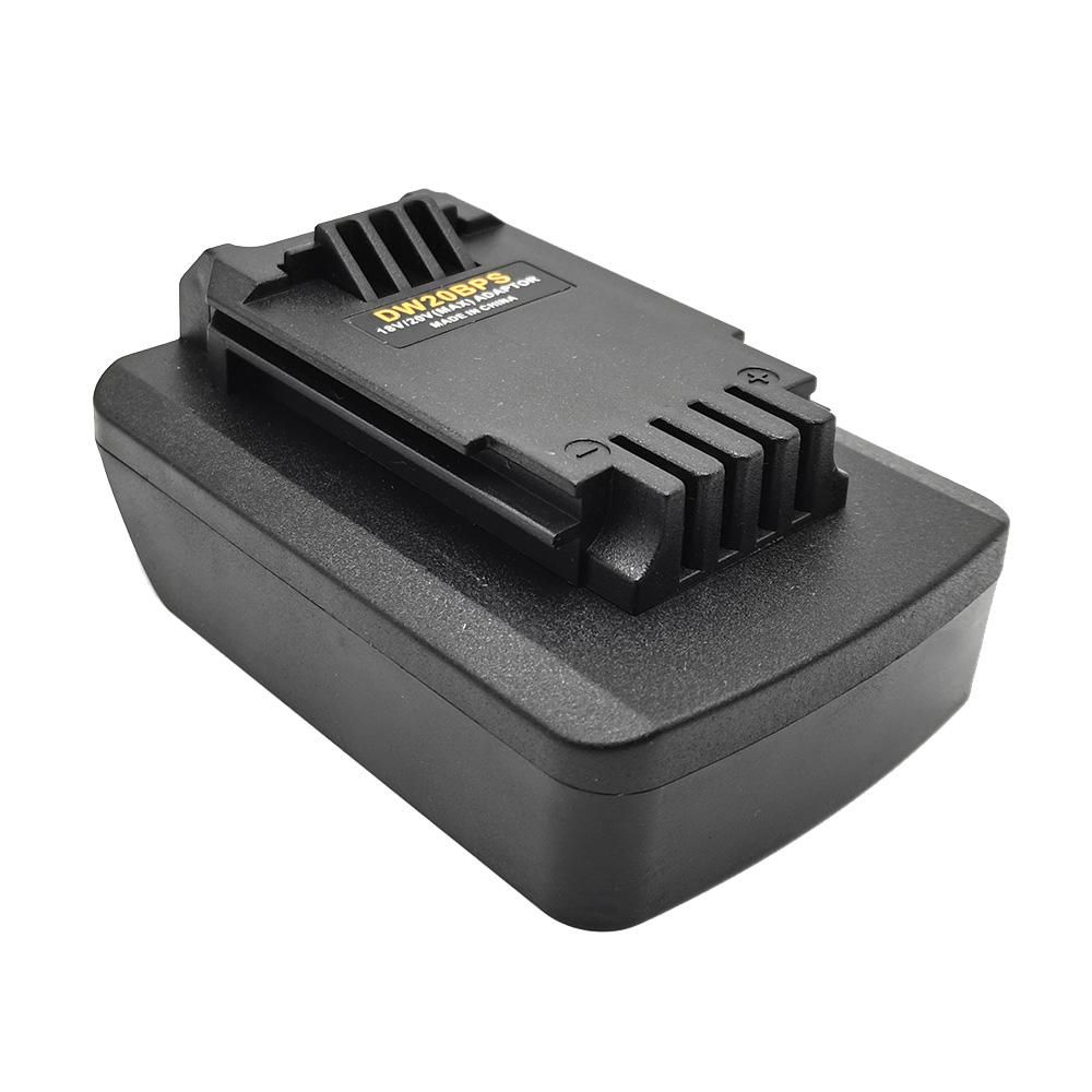Battery Adapter for Dewalt 18V/20V Lithium Battery Converted to Black&Decker Porter Cable Stanley 18V 20V Battery Tool